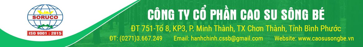 Thông báo mời chào giá cạnh tranh gói thầu trồng cây keo lai xen cây cao su diện tích 118,92 ha tại TK 97,99,216 thuộc NT Lộc Thạnh